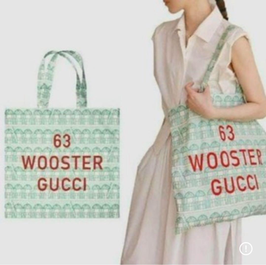 新品 ✳︎ GUCCI WOOSTER ノベルティトートバッグ NY美術館 限定品