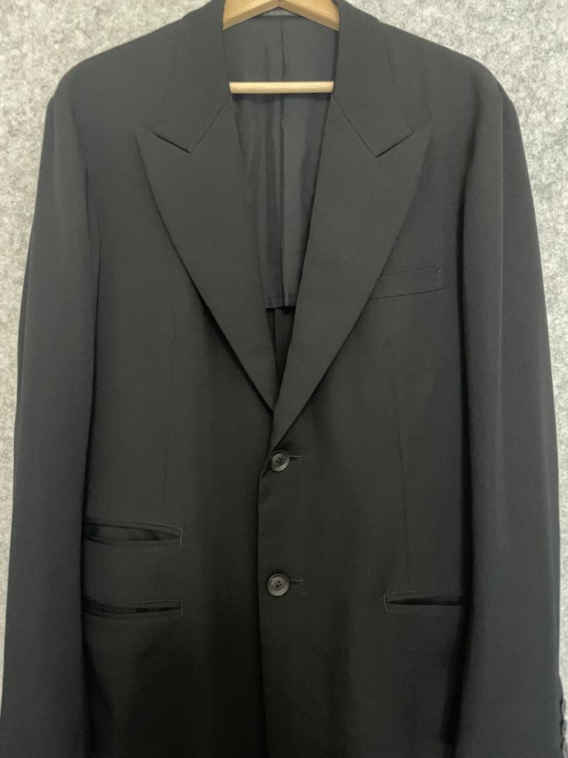 Yohji Yamamoto プールオム ジャケット HN-J34-100 - メルカリ