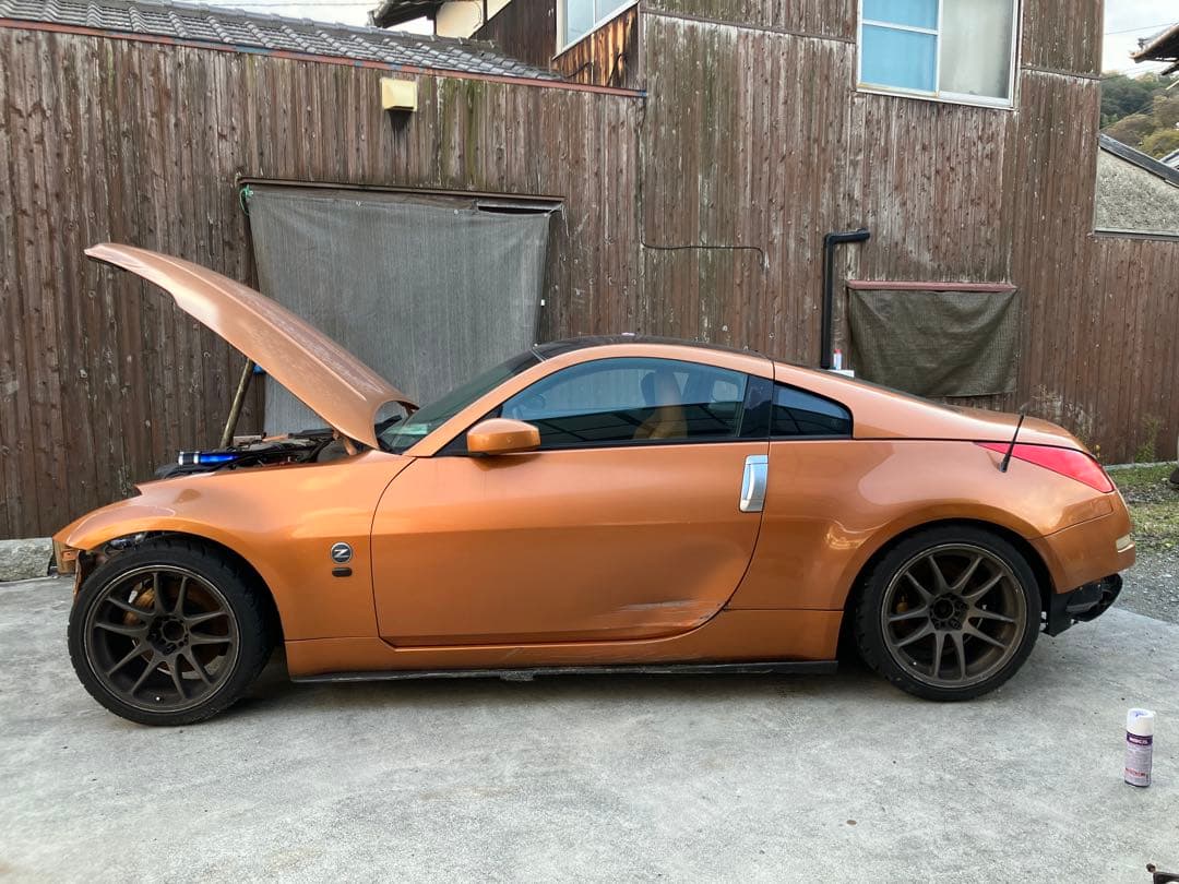K*n様 日産 フェアレディZ(Z33中期型) 事故現状車　書類あり K*n様 日産 フェアレディZ(Z33中期型) 事故現状車 書類あり 新型車も