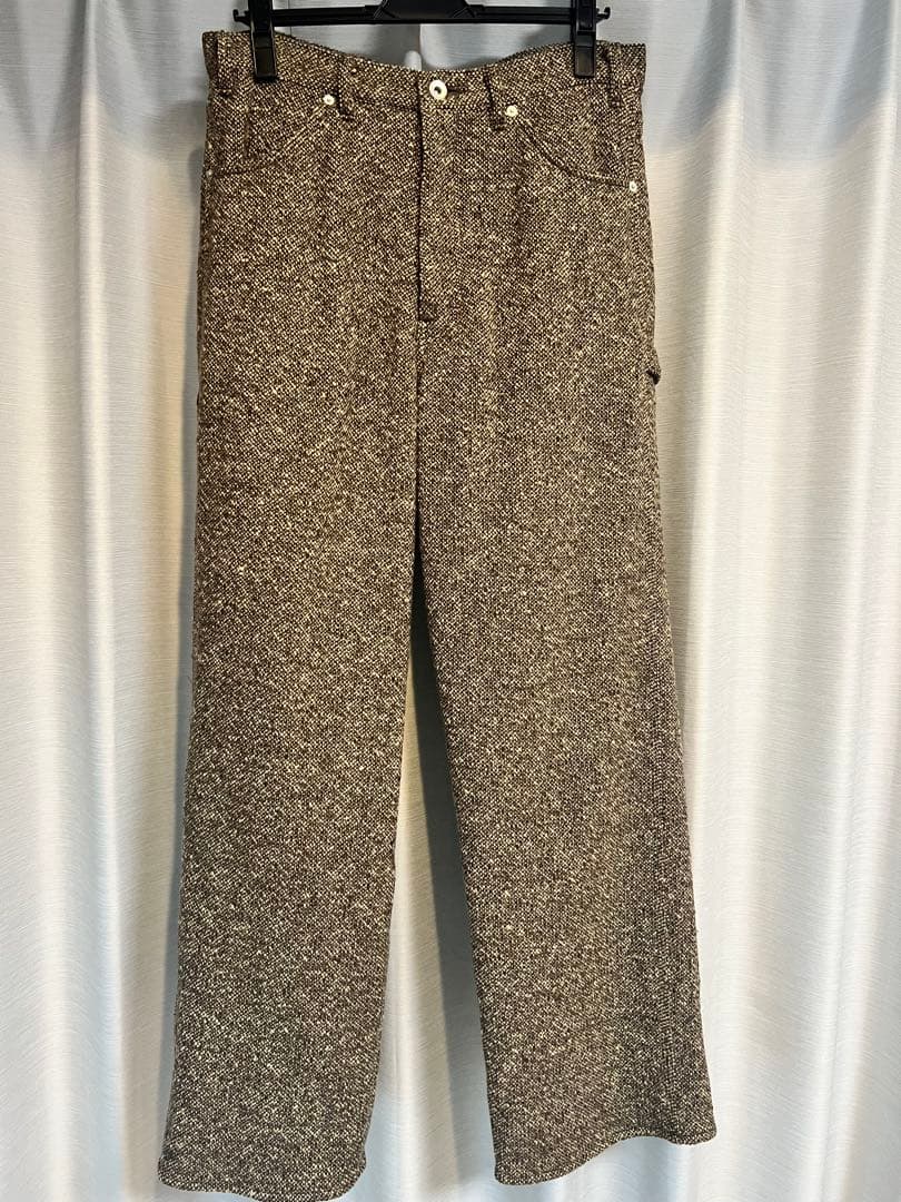 AURALEE Homespun Tweed Painter Pants - メルカリ