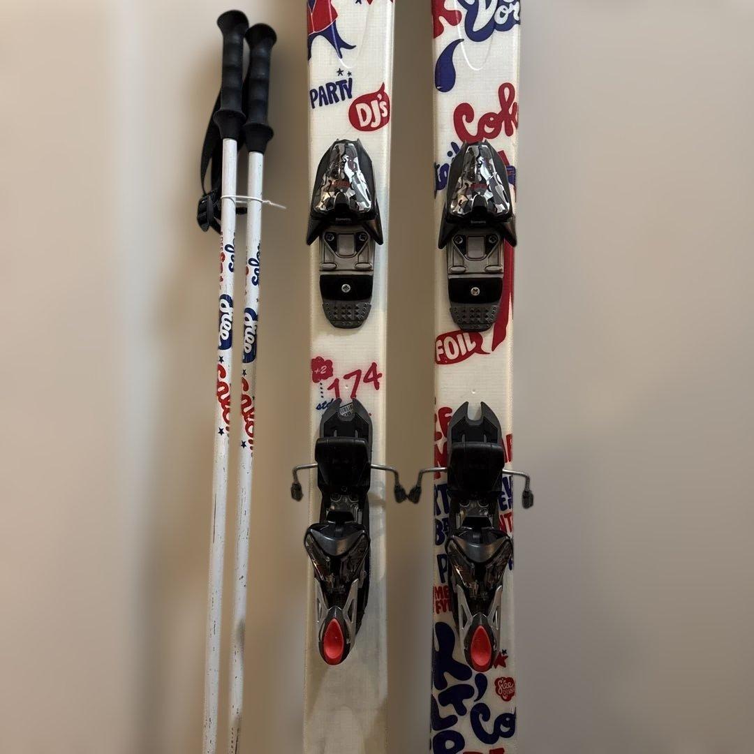 Salomon 1080 Teneighty Foil 174cm ビン付き S11531141 - スキー美品