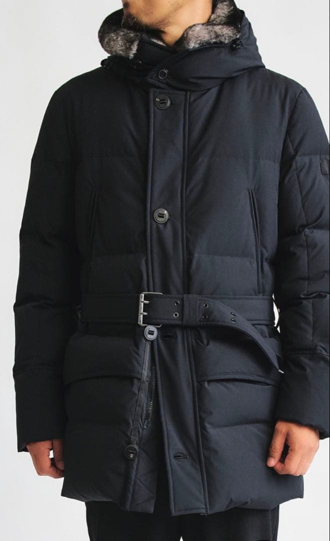 フェラりもん様　【MENS】ダウンハーフコート ダウンコート メンズ ダウンジャケット フード ハーフコート ビジネス