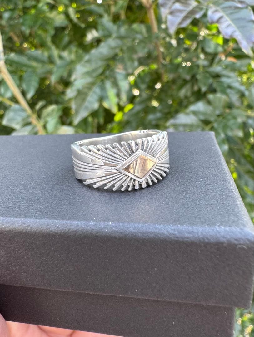 パットべドニー 14K サンバーストリング ナバホ ホピ スターリングシルバー Pat Bedonie（パッド ベドニー） 14K サンバーストリング | COUNTRY