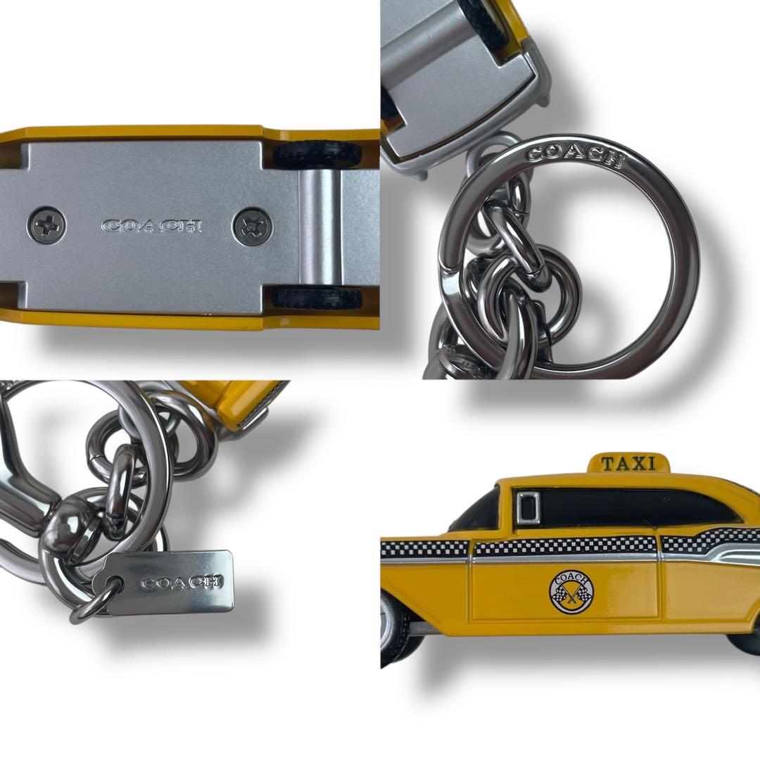 COACH コーチ スモールタクシー バッグ チャーム オンライン完売
