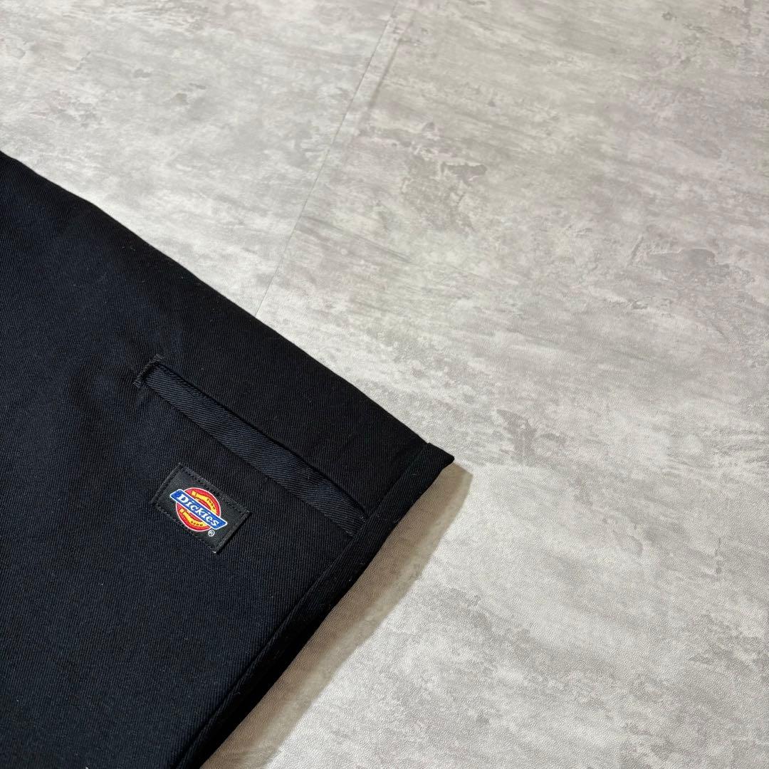 90s vintage Dickies ダブルニー ワイド チノパン ブラック - メルカリ