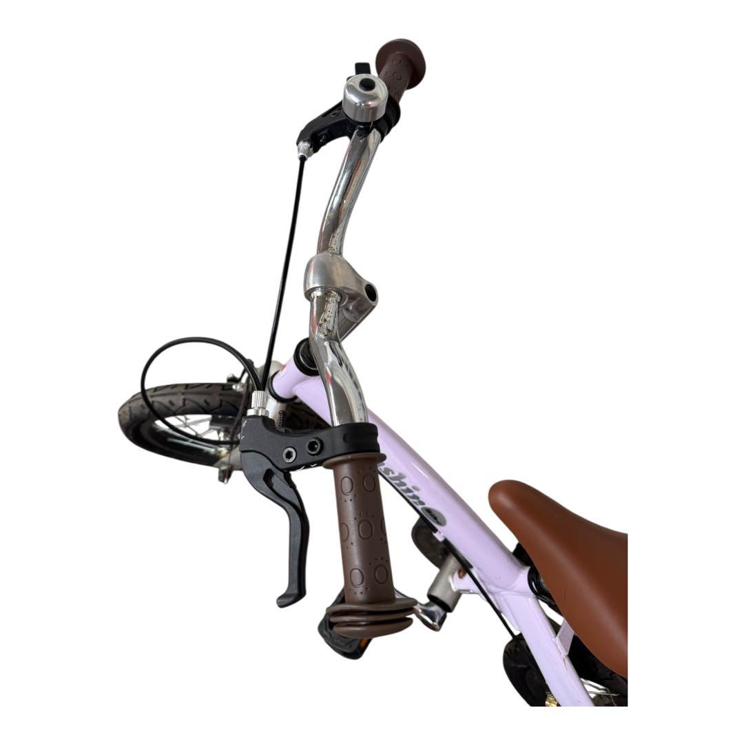 Henshin Bike へんしんバイク スタンド付12インチ パープル ピンク