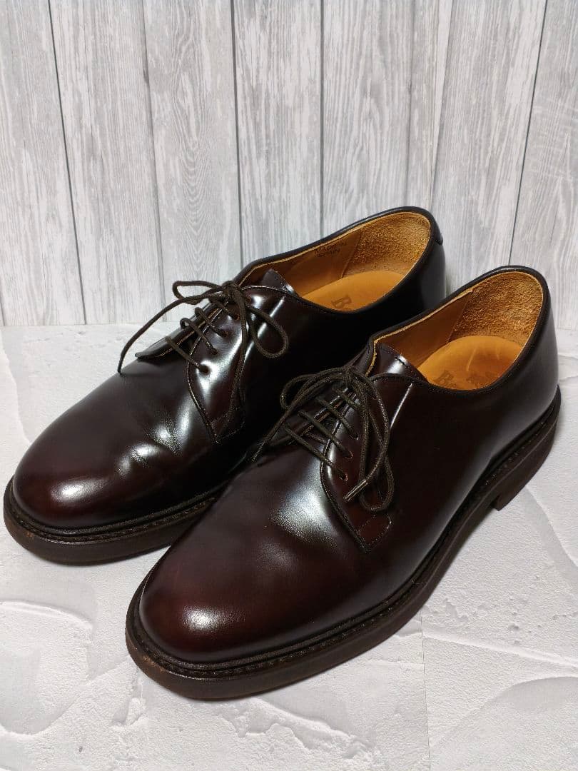 Berwick1707 プレーントゥ ダークブラウン サイズ6 美品 - メルカリ