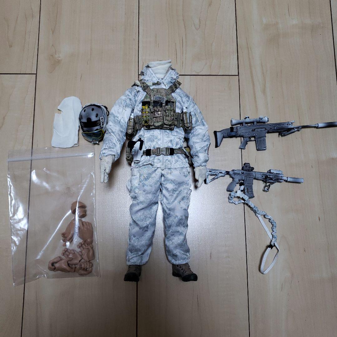 1/6 シールズ 冬季装備 特殊部隊 ミリタリー フィギュア アメリカ軍