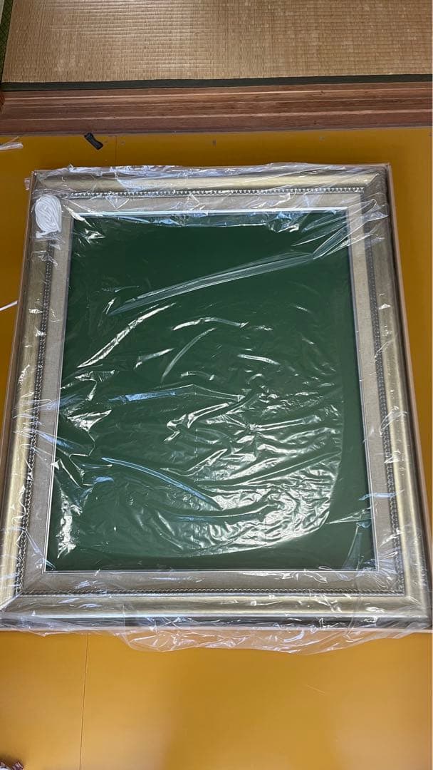 額縁　油絵用　30号　未使用品 楽天市場】【アウトレット】 油絵 額縁 8111/シルバー F3号（273×220mm