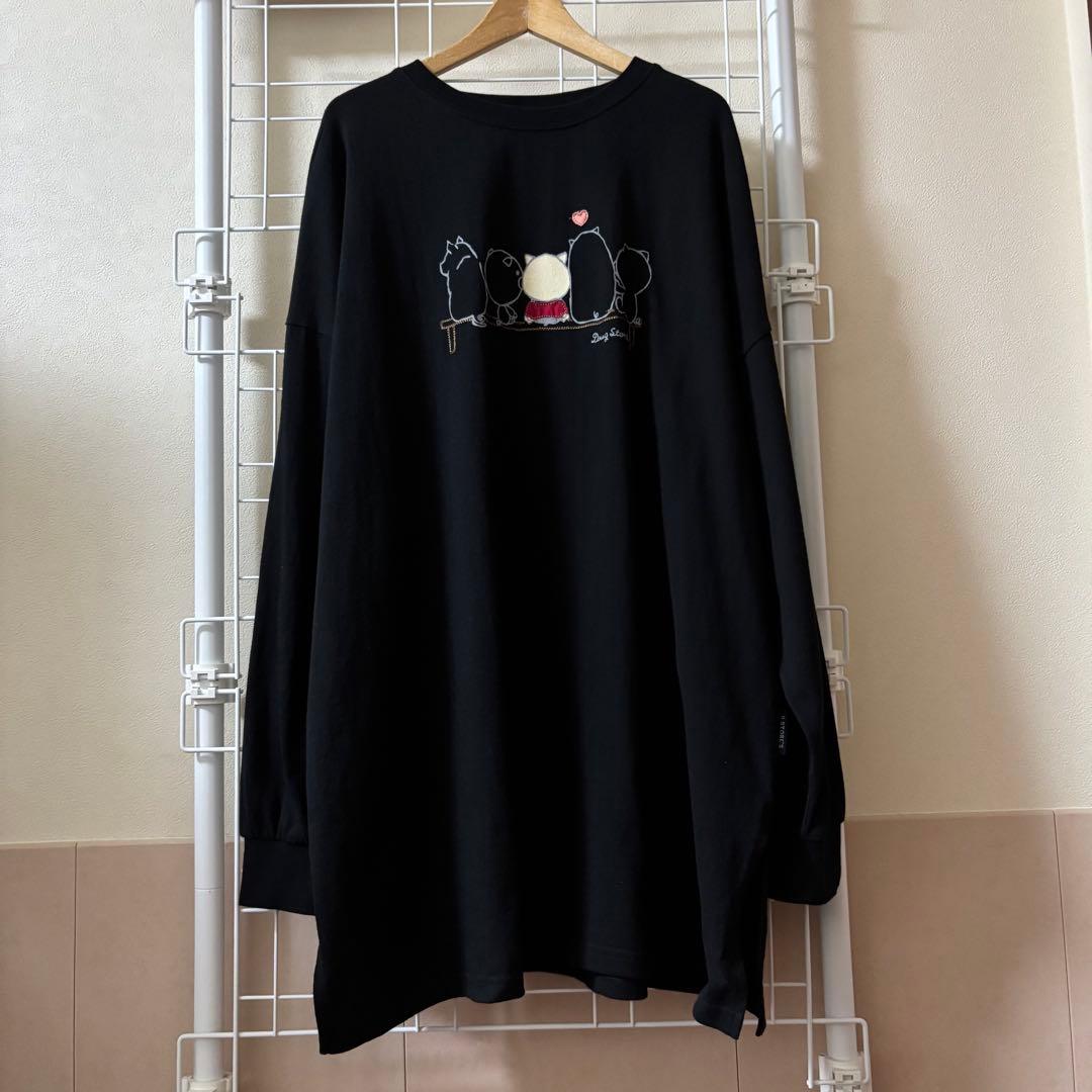 ♪♪ ドラッグストアーズ 仲良しブタさんファミリー チュニックTシャツ