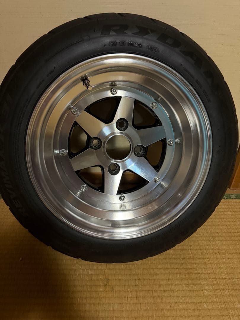 ツナ 復刻ロンシャンXR-4 114.3 8J-13 全国送料無料！】 ロンシャン XR-4 ホイール 限定 復刻版 14インチ