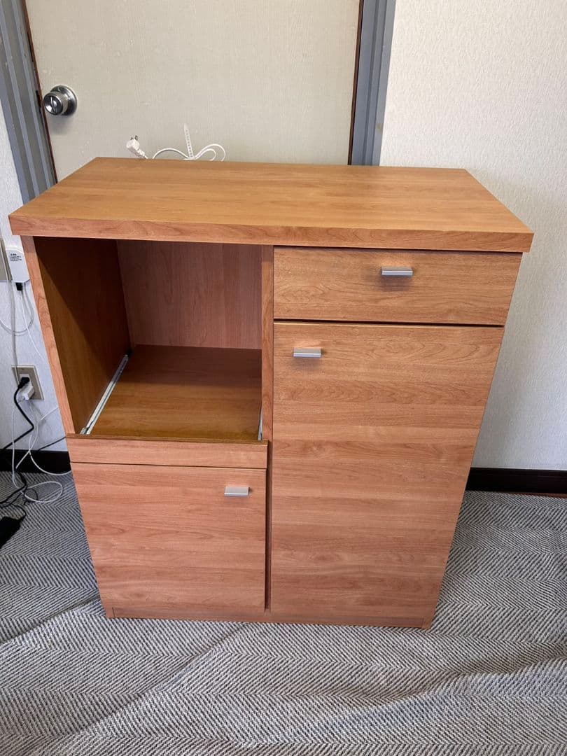 アルファタカバ キッチンボード キッチンカウンター レンジ台/食器棚 Amazon｜アルファタカバ レンジ台 100cm幅 完成品 日本製 食器棚 大川