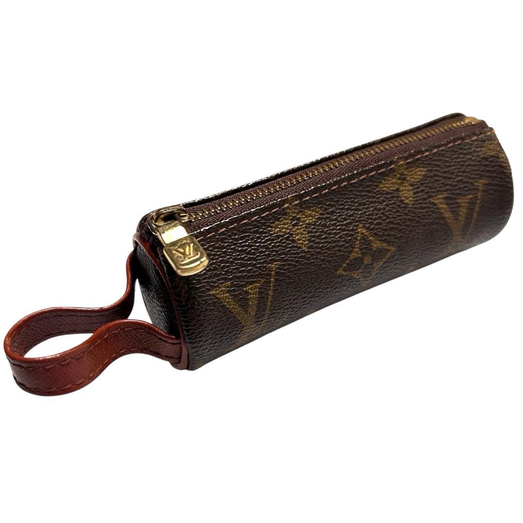 【極美品】ルイヴィトン モノグラム ポーチ ゴルフボールケース ペンケース LOUIS VUITTON - 新品 ルイヴィトン Louis Vuitton ゴルフボールケース