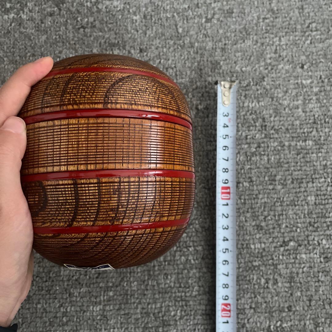 新品 漆器のアソベ懐石道具 極上千筋内朱3客揃 美しい信玄