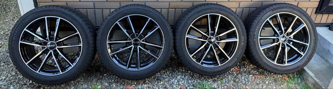 ①メルセデスE300用245/45 R18 ミシュランスタッドレスMAKホイール 2026年最新】245/45r18 スタッドレス ベンツの人気アイテム - メルカリ
