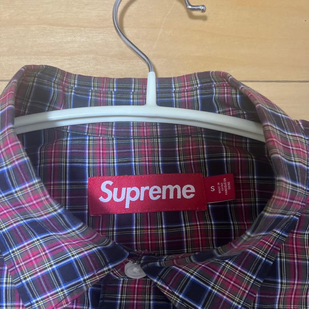 Supreme Loose Fit Mini Plaid S/S Shirt S - メルカリ