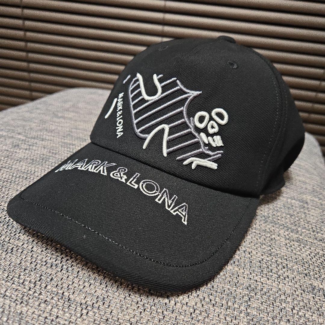 MARK & LONA ブラック キャップ MARK&LONA - Helix Cap | キャップ | ブラック | ユニセックス