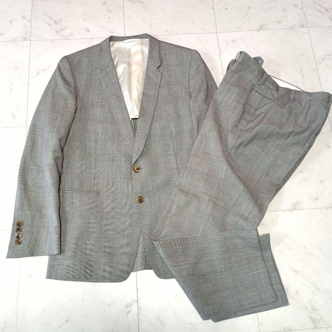 PaulSmith ポールスミス グレンチェック柄 スーツ セットアップ 日本製