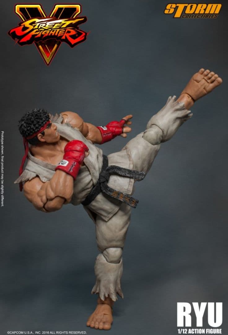 アクションフィギュア ストリートファイターリュウ5＆6 STREET FIGHTER 6 – RYU Action Figure | 株式会社ノーツ