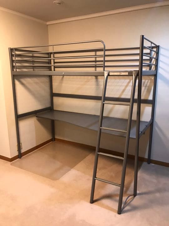 みやこ様専用 SVÄRTA IKEA スヴェルタ ロフトベッド + デスクトップ