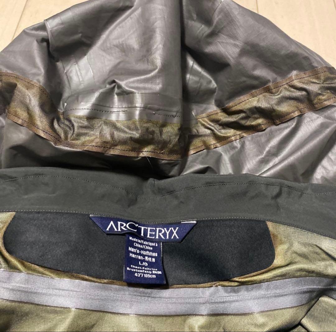 ARC'TERYX アークテリクス ストーンアイランド 金ロゴ 90s アルファ