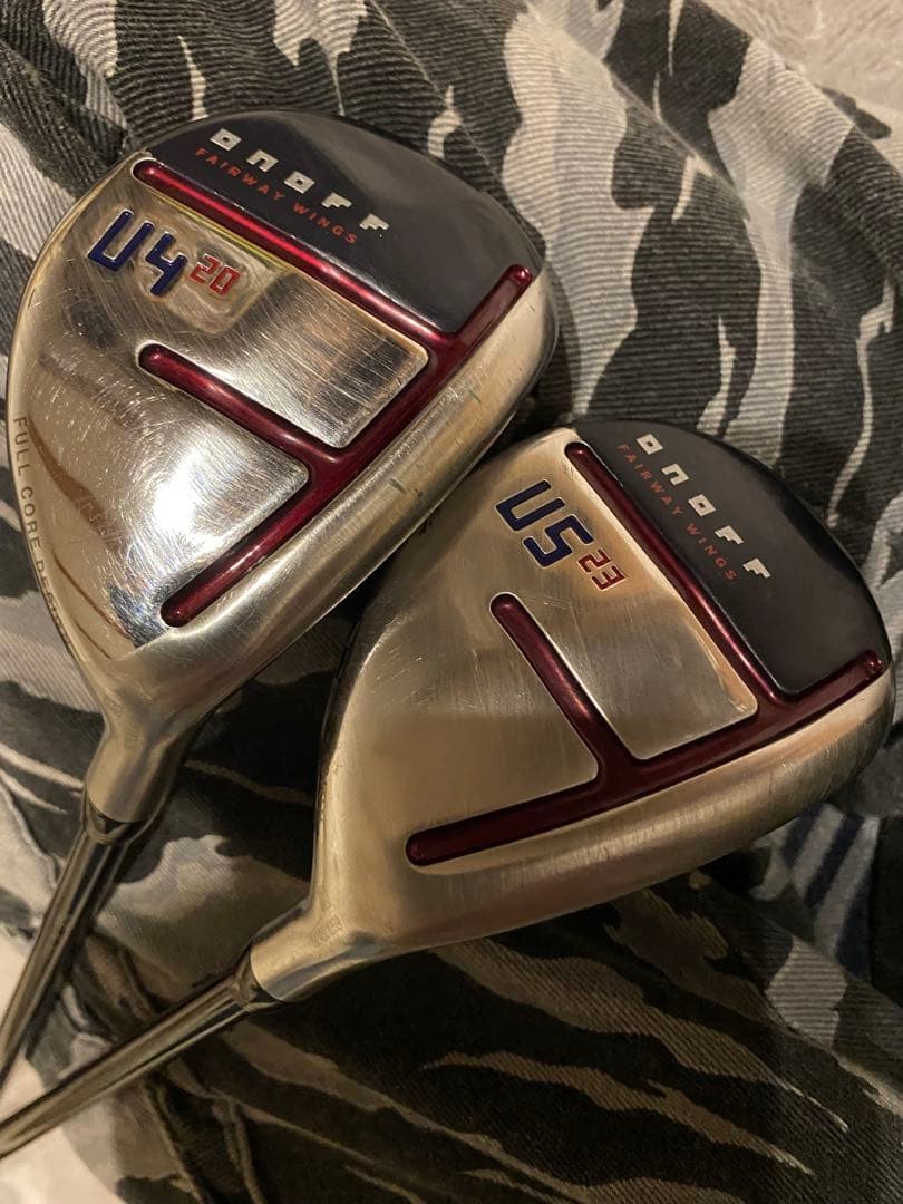 1000円引き済み　　オノフ　4UT 5UT ユーティリティ【2本セット】 オノフ ユーティリティ ウィングス クロ, ONOFF