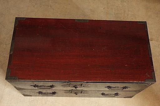 マカロン様 専用 時代庄内箪笥 兜金具 時代家具 収納タンス 古家具