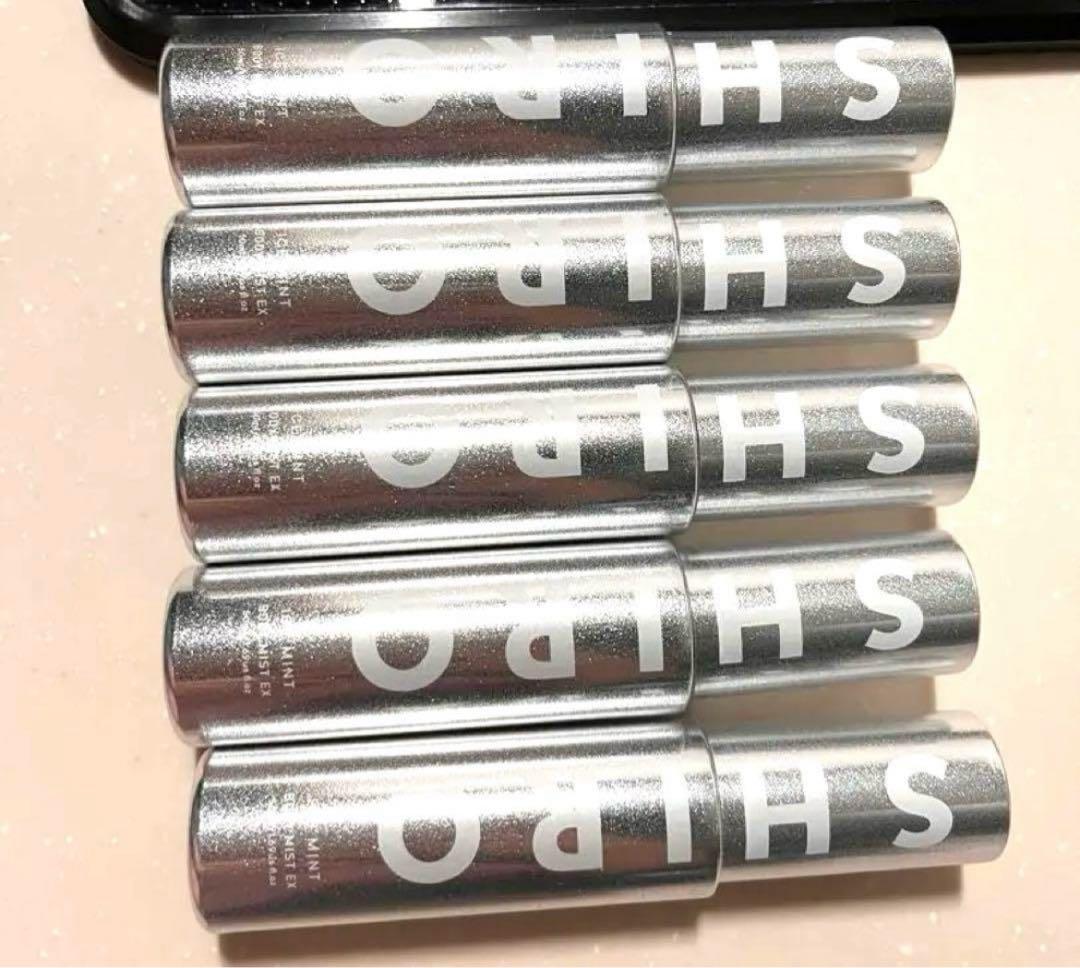 SHIRO シロ アイスミント ボディミスト エクストラクール 5本セット 新品 32936-213-