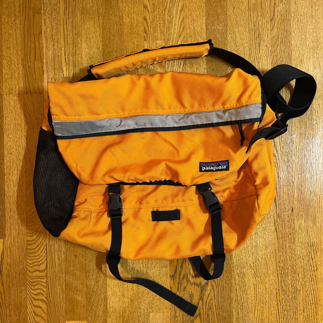 90s Patagonia クリティカルマス メッセンジャーバッグ オレンジ