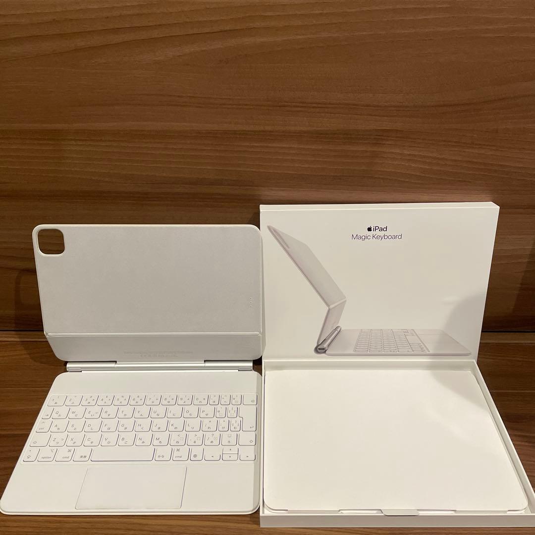 Apple Magic Keyboard iPad 11インチ 日本語ホワイト Magic Keyboard for iPad Air 11‑inch (M3) - Japanese - White - Apple