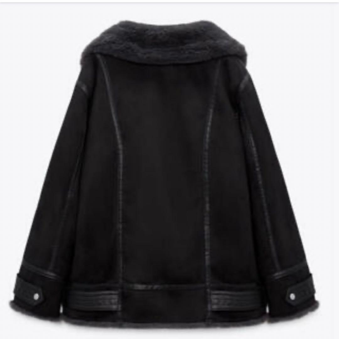 かおりん様専用！ZARA フェイクファーダブルフェイスジャケット moussy