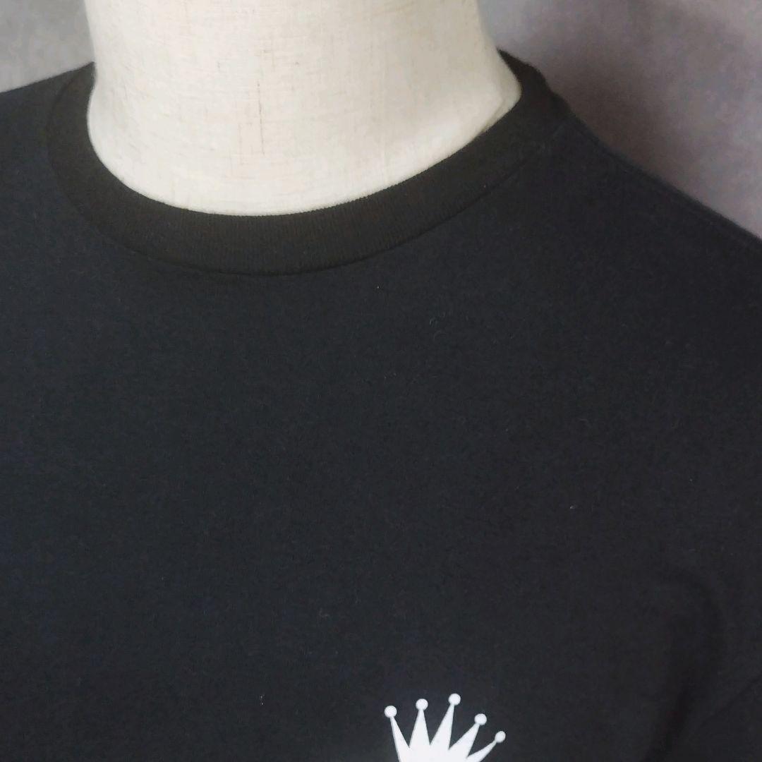 STUSSY Tシャツ ラスタ 復刻 クラウン 美品 Lサイズ 黒 - メルカリ