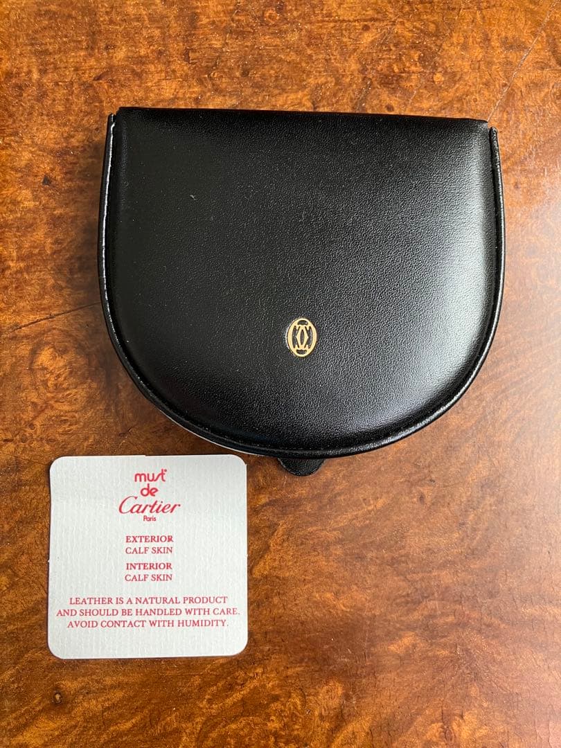 極美品 カルティエ パシャ　ケース 小銭入れ 楽天市場】美品 CARTIER カルティエ パシャ ブラック 黒 シルバー金具