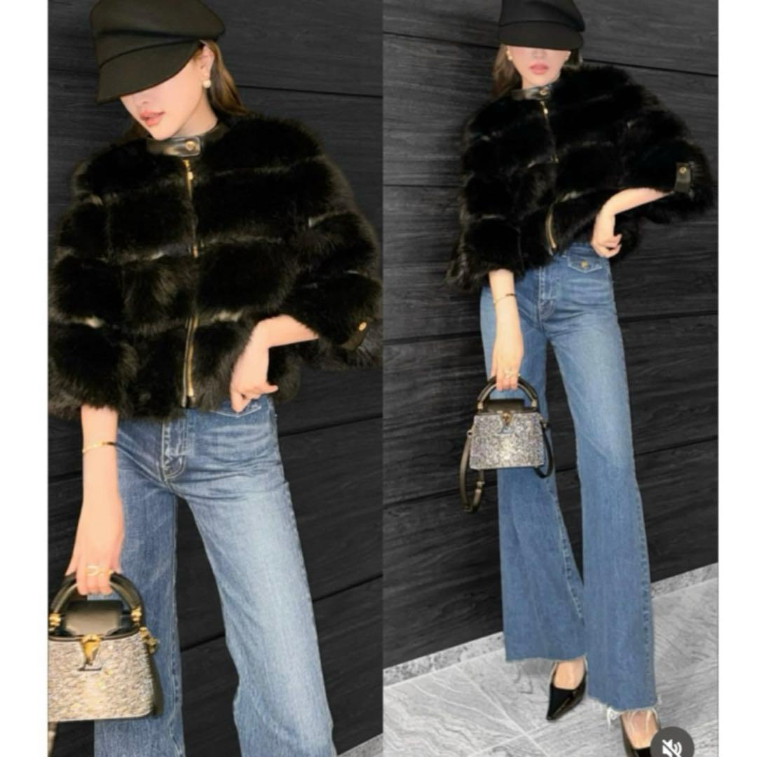sheller♡OKAYAMA flap pocket flare denim - メルカリ