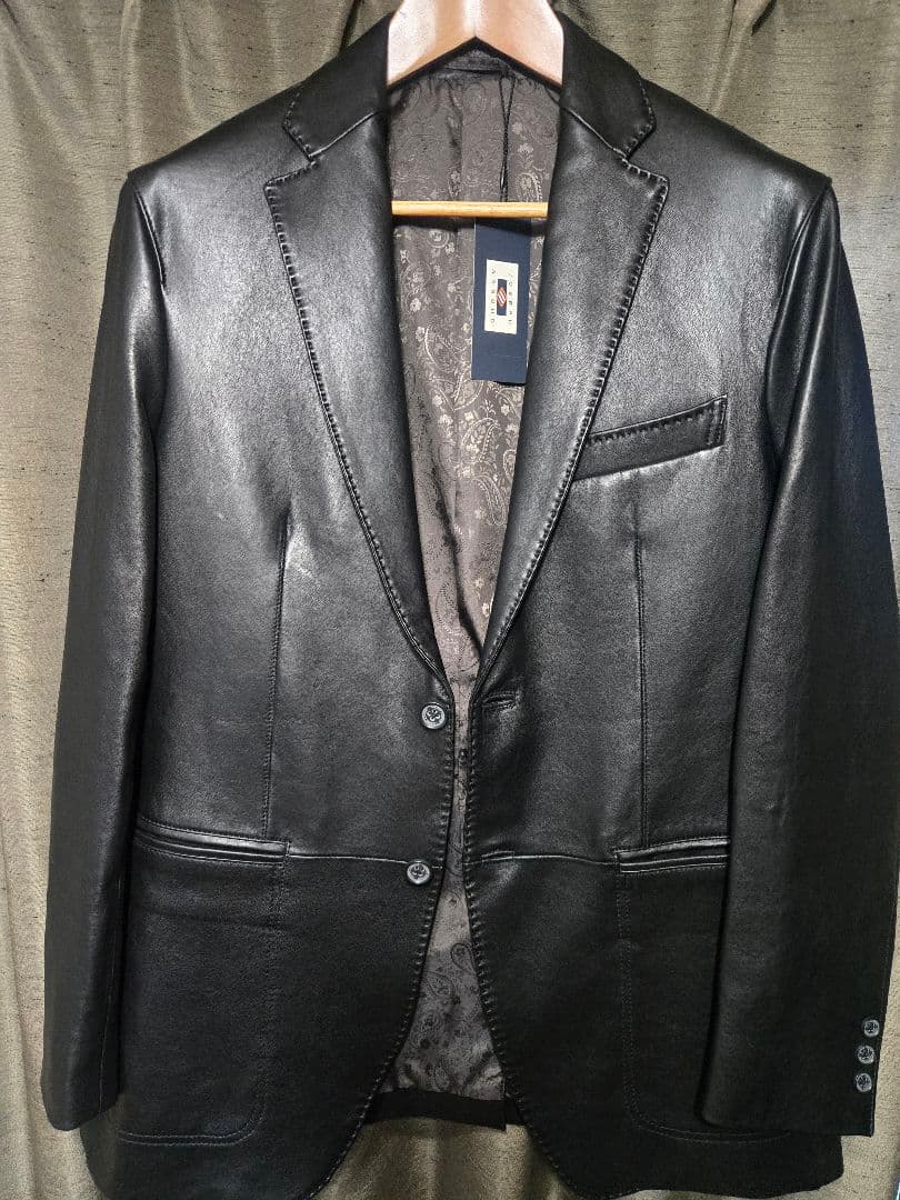 JOSEPH ABBOUD　ベジタブルラムレザーレザージャケット セール】 ベジタブルラムレザーレザージャケット （テーラード