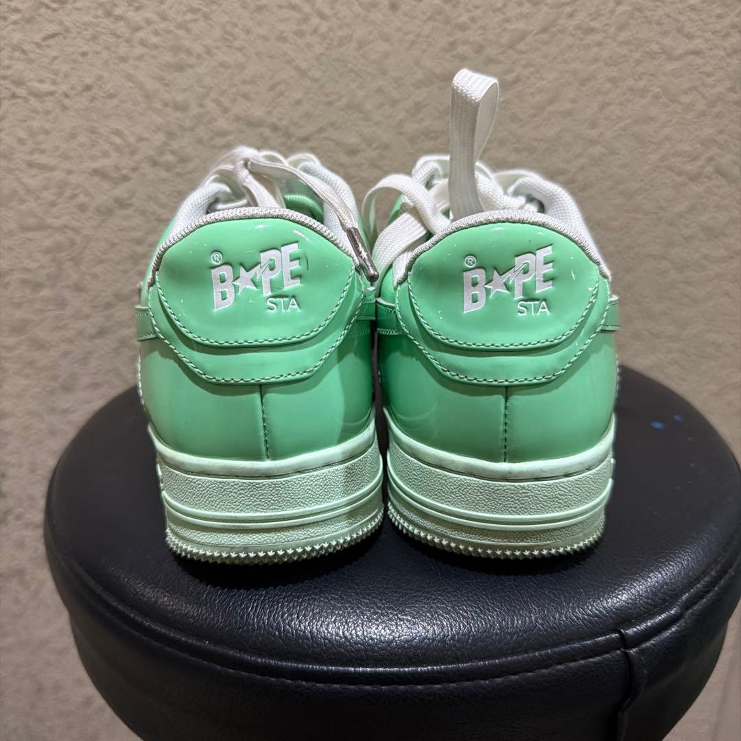 BAPE STA! ミントグリーンスニーカー⭐︎ - メルカリ