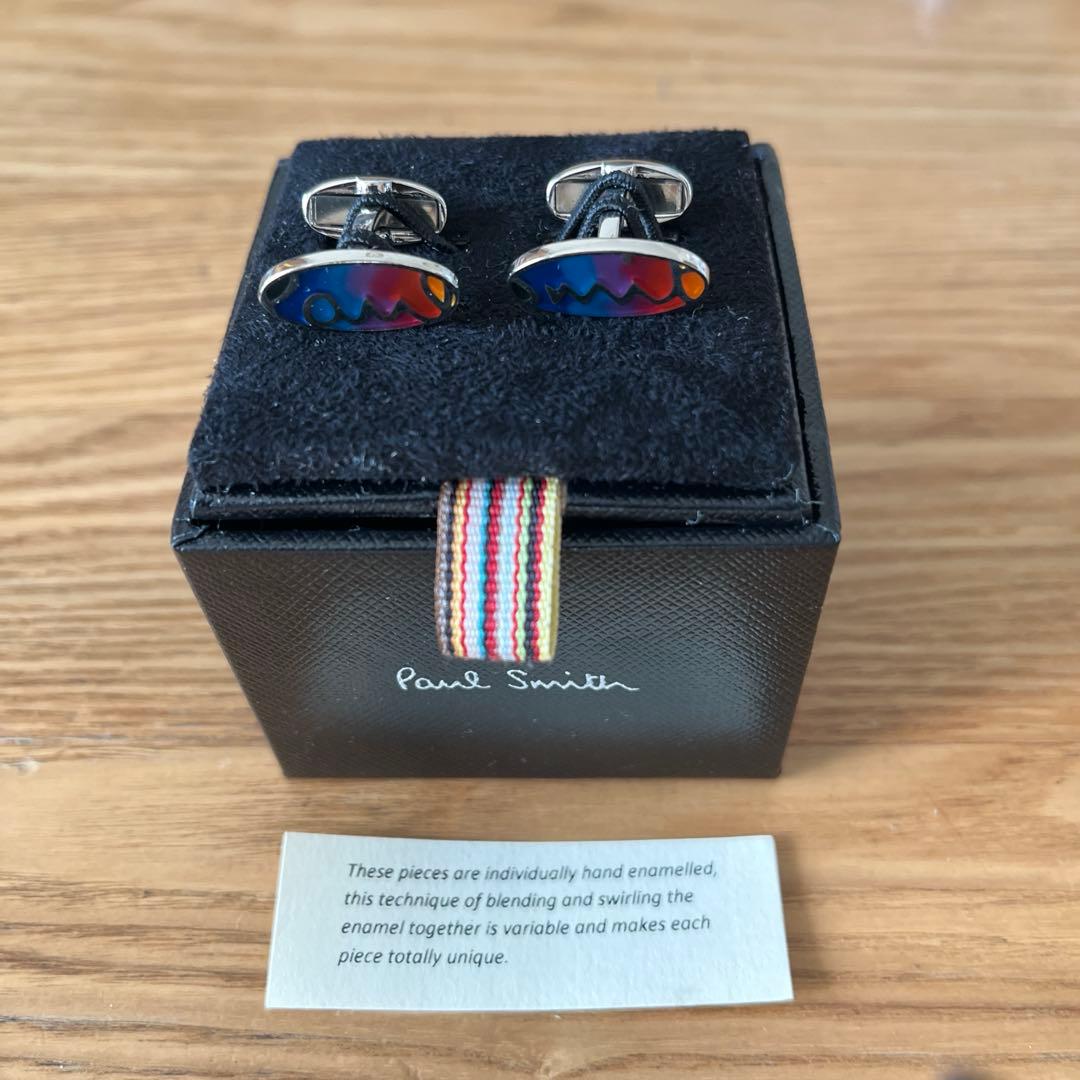 Paul Smith カフリンクス 多色 エナメル ポールスミス Paul Smith カフスボタン カフリンクス メンズ ブランド