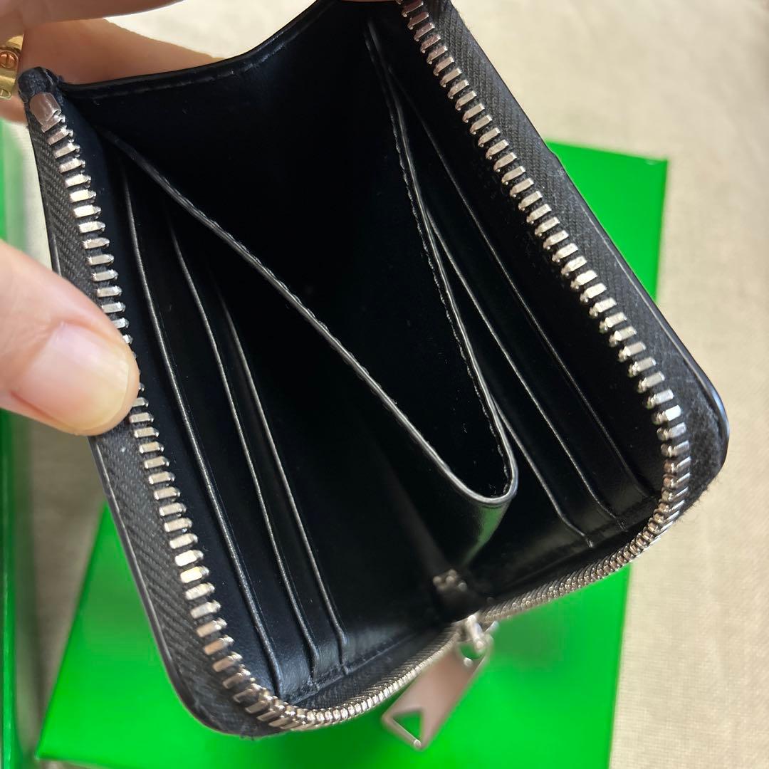 ボッテガヴェネタ カセット スクエア コンパクトジップアラウンド