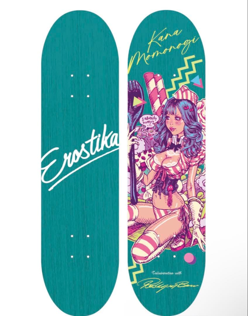 桃乃木かな x Rockin'Jelly Bean” Skate Deck 桃乃木かな x Rockin'Jelly Bean” Skate Deck. – EROSTIKA