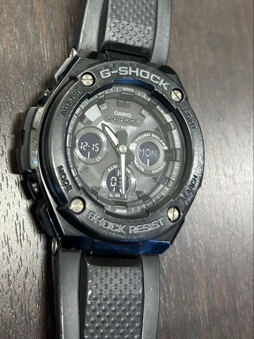 時計 G-SHOCK G-STEEL GST-W300G Casio Watch G-STEEL Radio Solar GST-W300G-1A1JF Men's Black | eBay