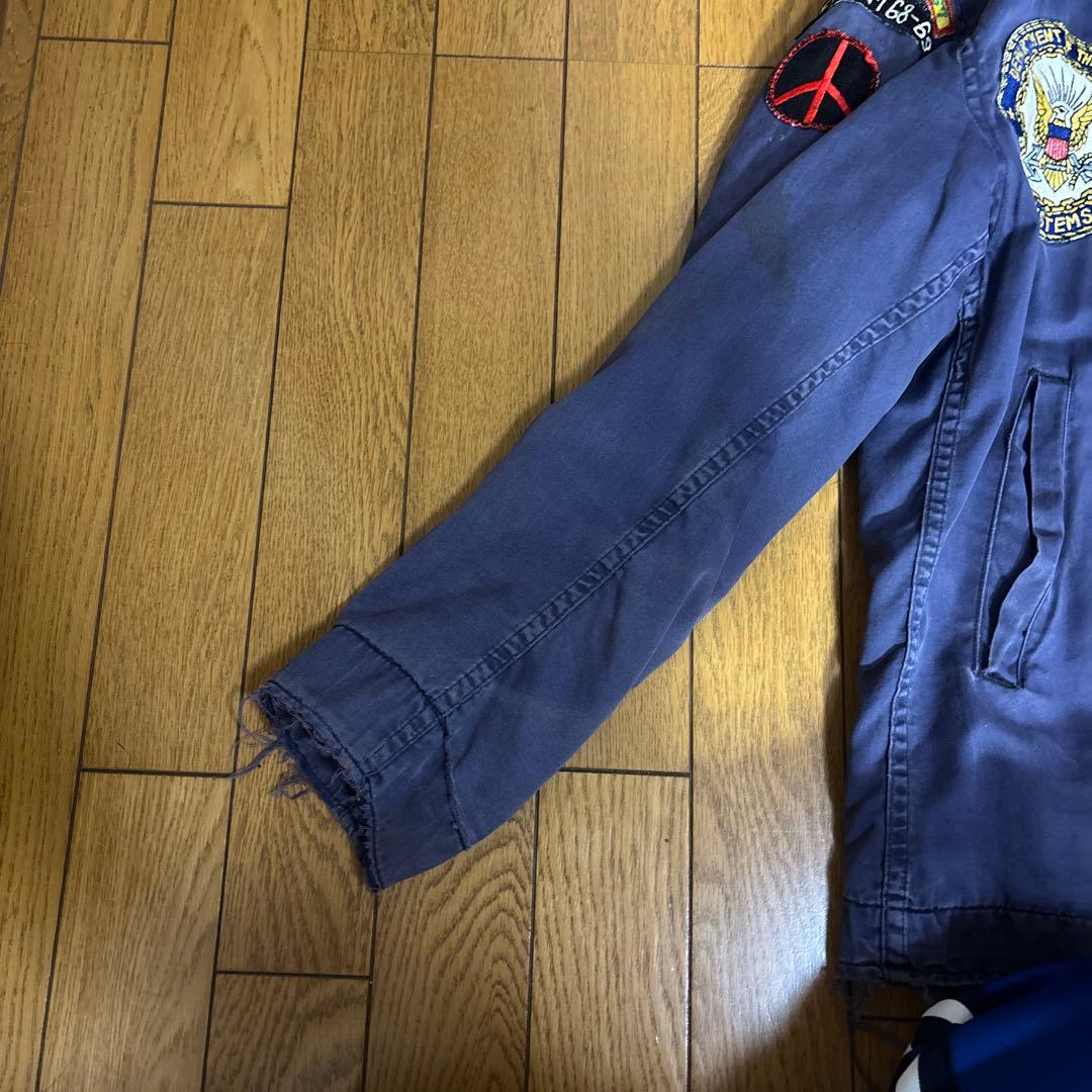 60〜70sモールスキンジャケット パッチ付き