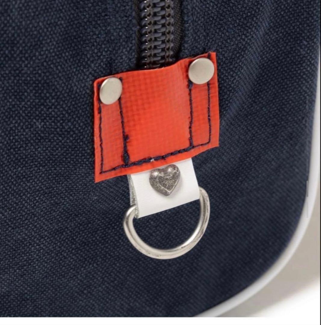 HUMAN MADE CANVAS BOSTON SHOULDER BAG