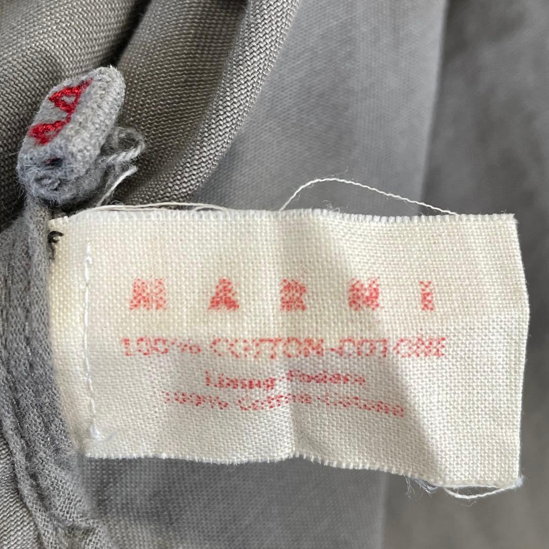 marni hooded mods coat jacket archive - メルカリ