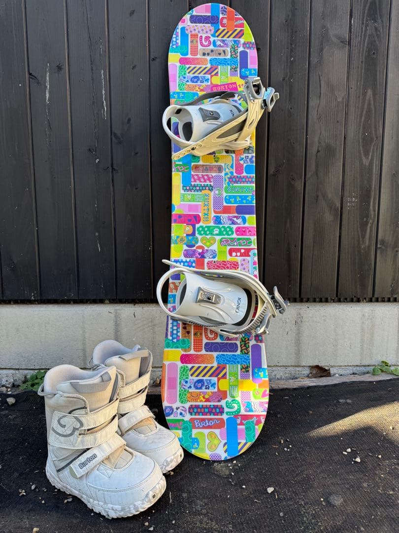 Burton Chicklet 115cm スノーボードセット ブーツ 22cm 楽天市場】【BURTON】バートン 2019-2020 Girls Burton Chicklet Flat