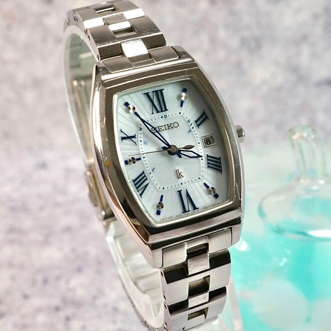 動作良好✨ SEIKO ルキア レディース 腕時計 セイコー ソーラー 稼働 女性のお仕事時計に！ セイコー ソーラー 腕時計 SEIKO 時計 ルキア