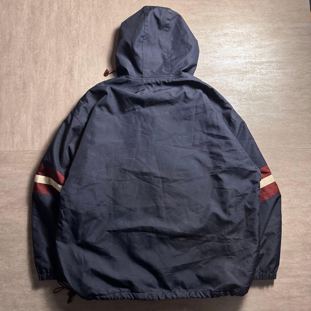 90's】OLDNAVY アノラックパーカー 裏地フリース ネイビー XL - メルカリ