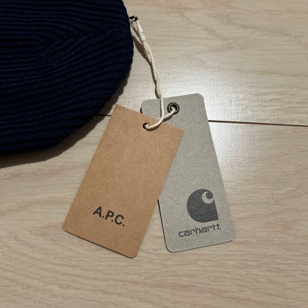 まーくん様専用 A.P.C × carhartt コラボビーニー ニット帽