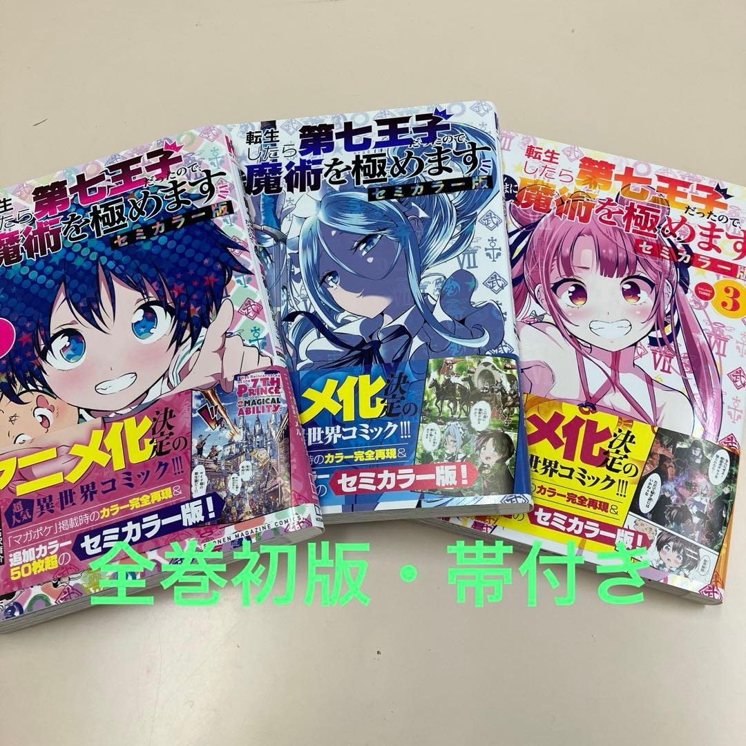 転生したら第七王子だったので、気ままに魔術を極めます セミカラー版