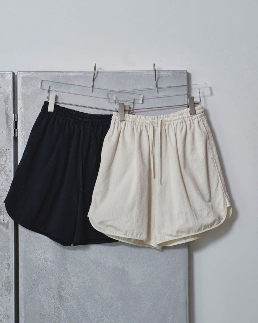 Cottonsatin Half Pants サイズ38 DENIM KANTHA SLANT POCKET PANTS - dn3612-gry - – Mieko Mintz US Retail