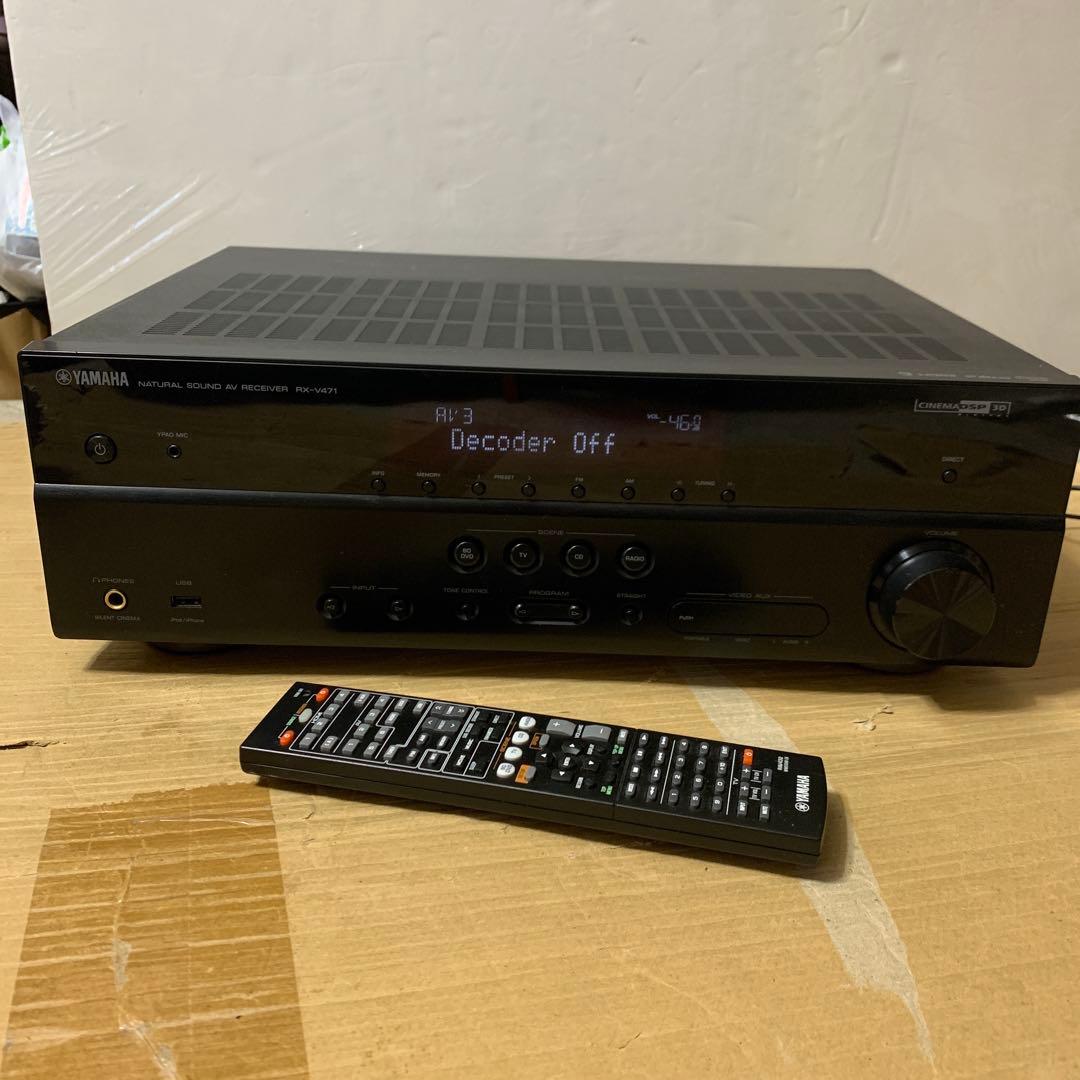 YAMAHA RX-V471 AVレシーバー 中古品 - メルカリ